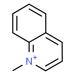 ChemSpider 2D Image | 1-Methylquinolinium | C10H10N