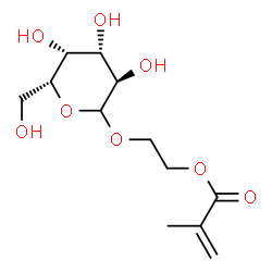 ChemSpider 2D Image | 2-(methacryloyloxy)ethyl galactopyranoside | C12H20O8