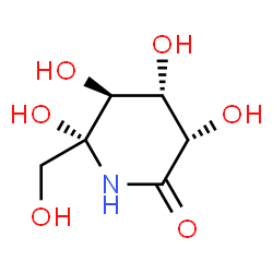 ChemSpider 2D Image | D-Mannono-D-lactam | C6H11NO6