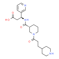 ChemSpider 2D Image | elarofiban | C22H32N4O4