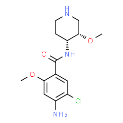 ChemSpider 2D Image | ticalopride | C14H20ClN3O3