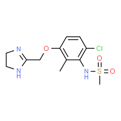ChemSpider 2D Image | Dabuzalgron | C12H16ClN3O3S