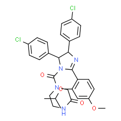 ChemSpider 2D Image | NUTLIN | C30H30Cl2N4O4
