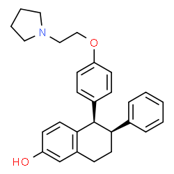 ChemSpider 2D Image | lasofoxifene | C28H31NO2
