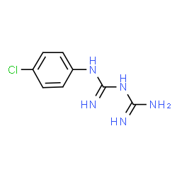 ChemSpider 2D Image | (4-Chlorophenyl)biguanide | C8H10ClN5