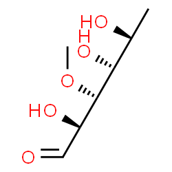ChemSpider 2D Image | 6-Deoxy-3-O-methylmannose | C7H14O5