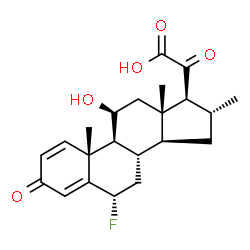 ChemSpider 2D Image | fluocortin | C22H27FO5