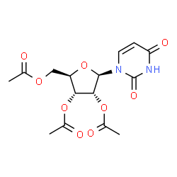 ChemSpider 2D Image | uridine triacetate | C15H18N2O9