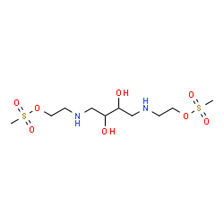 ChemSpider 2D Image | ritrosulfan | C10H24N2O8S2
