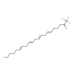ChemSpider 2D Image | 1,1,1-trifluoro-2-heneicosa-6,9,12,15-tetraenone | C21H31F3O