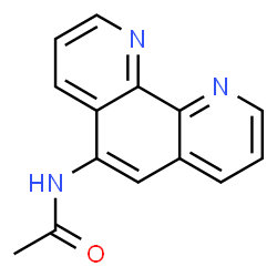 ChemSpider 2D Image | 5-acetylamino-1,10-phenanthroline | C14H11N3O