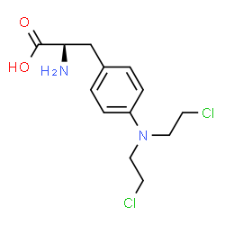 ChemSpider 2D Image | medphalan | C13H18Cl2N2O2