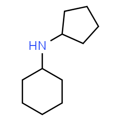 ChemSpider 2D Image | N-Cyclopentylcyclohexanamine | C11H21N