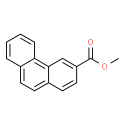 ChemSpider 2D Image | Methyl 3-phenanthrenecarboxylate | C16H12O2