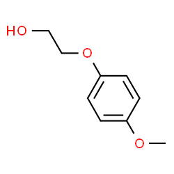 ChemSpider 2D Image | 2-(4-Methoxyphenoxy)ethanol | C9H12O3
