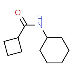 ChemSpider 2D Image | N-Cyclohexylcyclobutanecarboxamide | C11H19NO