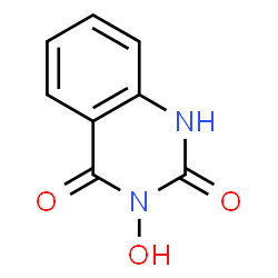 ChemSpider 2D Image | 3-hydroxy-quinazoline-2,4-dione | C8H6N2O3