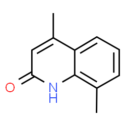 ChemSpider 2D Image | 4,8-Dimethyl-2-quinolinol | C11H11NO