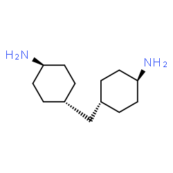 ChemSpider 2D Image | (trans,trans)-4,4'-methylenebiscyclohexanamine | C13H26N2