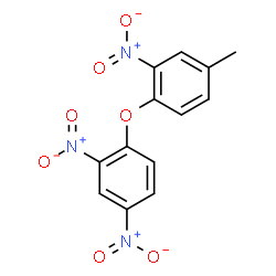 ChemSpider 2D Image | 1-(2,4-Dinitrophenoxy)-4-methyl-2-nitrobenzene | C13H9N3O7