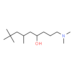 ChemSpider 2D Image | 1-(Dimethylamino)-6,8,8-trimethyl-4-nonanol | C14H31NO