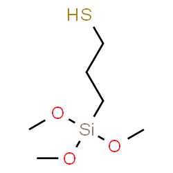 ChemSpider 2D Image | 3-Mercaptopropyltrimethoxysilane | C6H16O3SSi