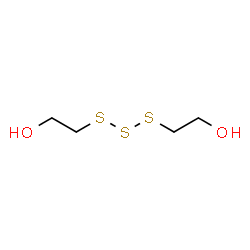 ChemSpider 2D Image | bis(2-hydroxyethyl)trisulfide | C4H10O2S3