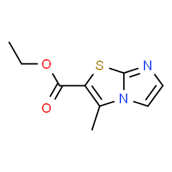 ChemSpider 2D Image | Ethyl 3-methylimidazo[2,1-b][1,3]thiazole-2-carboxylate | C9H10N2O2S