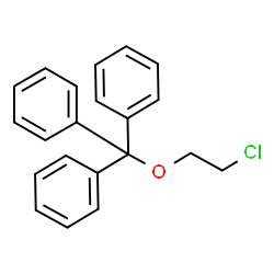 ChemSpider 2D Image | 2-Chloroethyl trityl ether | C21H19ClO