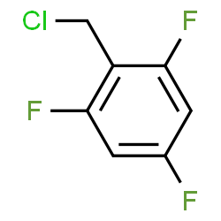 ChemSpider 2D Image | 2-(Chloromethyl)-1,3,5-trifluorobenzene | C7H4ClF3