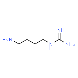ChemSpider 2D Image | agmatine | C5H14N4
