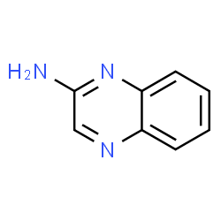 ChemSpider 2D Image | 2-Quinoxalinamine | C8H7N3
