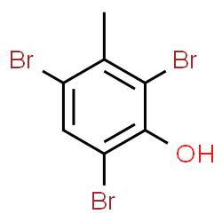ChemSpider 2D Image | Tribromometacresol | C7H5Br3O
