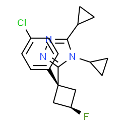 ChemSpider 2D Image | MK-0916 | C18H19ClFN3