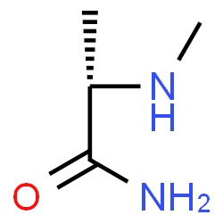 ChemSpider 2D Image | N^2^-methyl-L-alaninamide | C4H10N2O