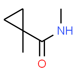 ChemSpider 2D Image | N,1-Dimethylcyclopropanecarboxamide | C6H11NO