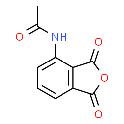 ChemSpider 2D Image | N-(1,3-Dioxo-1,3-dihydro-2-benzofuran-4-yl)acetamide | C10H7NO4
