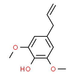 ChemSpider 2D Image | 2,6-Dimethoxy-4-allylphenol | C11H14O3