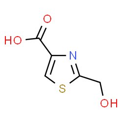 ChemSpider 2D Image | 2-(Hydroxymethyl)thiazole-4-carboxylic acid | C5H5NO3S