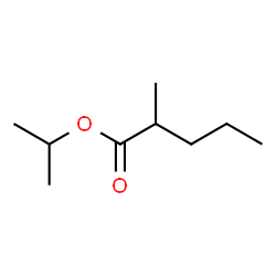 ChemSpider 2D Image | Isopropyl 2-methylpentanoate | C9H18O2