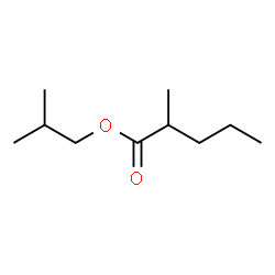 ChemSpider 2D Image | Isobutyl 2-methylvalerate | C10H20O2