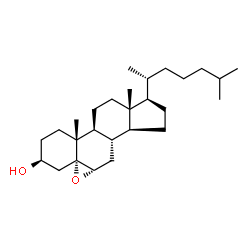 ChemSpider 2D Image | Cholesterol 5,6-epoxide | C27H46O2