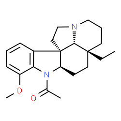 ChemSpider 2D Image | (-)-Aspidospermine | C22H30N2O2