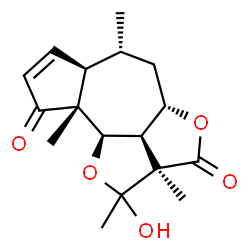 ChemSpider 2D Image | tenulin | C17H22O5