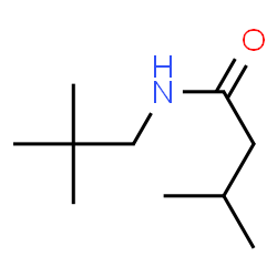 ChemSpider 2D Image | N-(2,2-Dimethylpropyl)-3-methylbutanamide | C10H21NO