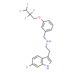 ChemSpider 2D Image | Idalopirdine | C20H19F5N2O