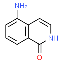 ChemSpider 2D Image | 5-Amino-1-isoquinolinol | C9H8N2O