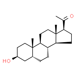 ChemSpider 2D Image | Epipregnanolone | C21H34O2