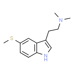 ChemSpider 2D Image | 5-MeS-DMT | C13H18N2S