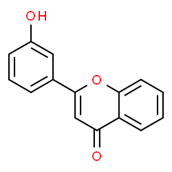 ChemSpider 2D Image | 3'-Hydroxyflavone | C15H10O3